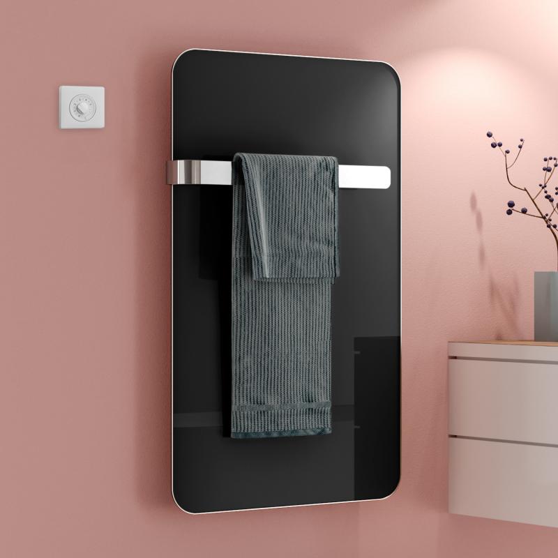 Elveo 1000x600 скляний фасад, рамка біла/чорна, WFS - Зображення 6