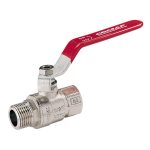 Кран кульовий ЗР-ВР, з важільною ручкою, 1 1/4", PN30, серія 680+A69